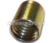 NON-SKIVE FERRULE FOR SAE 100R1AT/R2AT HOSE OR DIN 853 1SN/ 03310